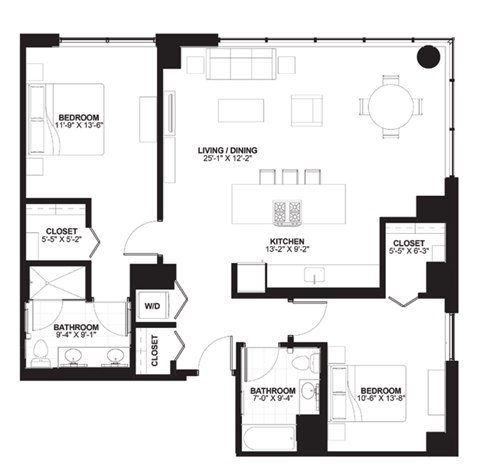 423 E Ohio Street 1-2 Beds Apartment for Rent - Photo Gallery 54